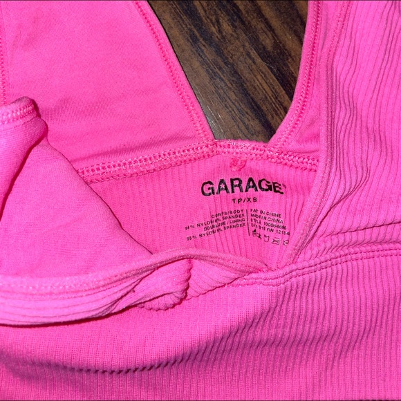 Garage hot pink bralette new, worn, and washed once. Retails $29 - Picture 3 of 3